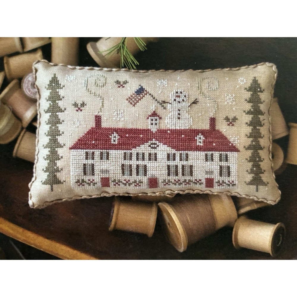 Cross Stitch Pattern: A Mount Vernon Christmas by Plum Street Samplers